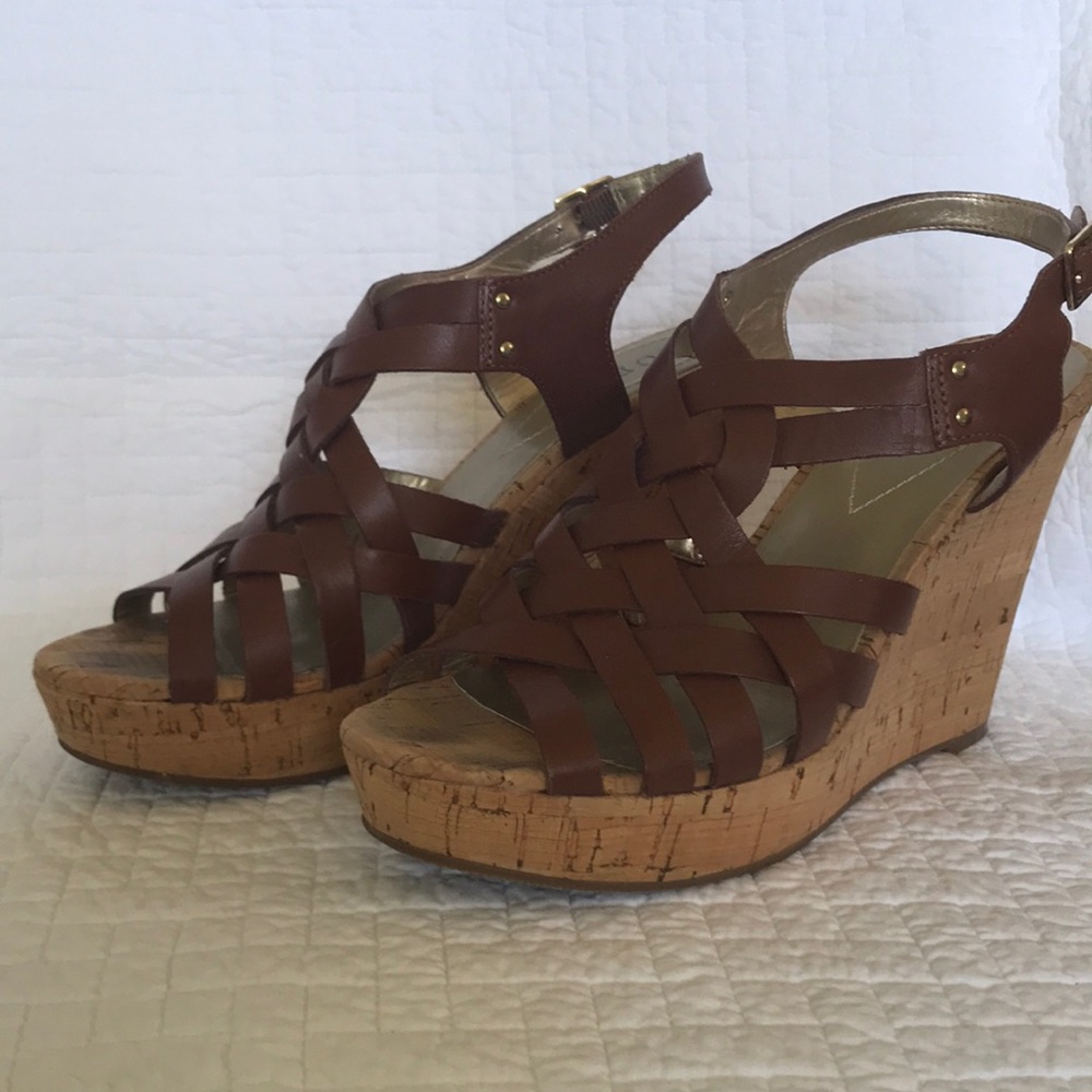Guess Cork Wedges